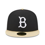 New Era - Brooklyn Dodgers Cooperstown 59Fifty Fitted - 100th Anniversary - Black - Headz Up 