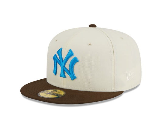 New Era - New York Yankees 59Fifty Fitted World Series 1949 - White/Brown - Headz Up 