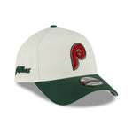 New Era - 9FORTY A-Frame Cap - Philadelphia Phillies - Chrome/Green - Headz Up 