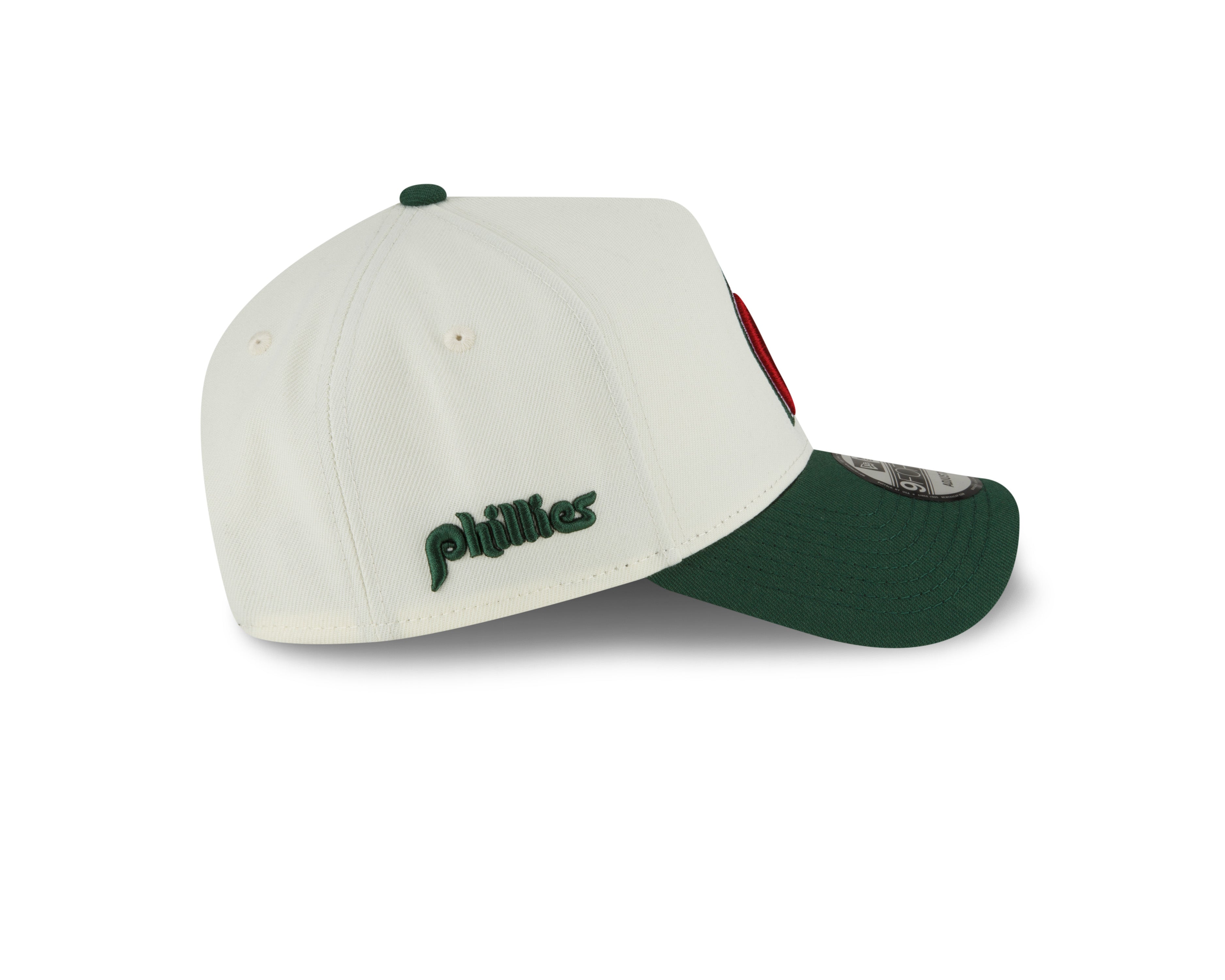 New Era - 9FORTY A-Frame Cap - Philadelphia Phillies - Chrome/Green - Headz Up 