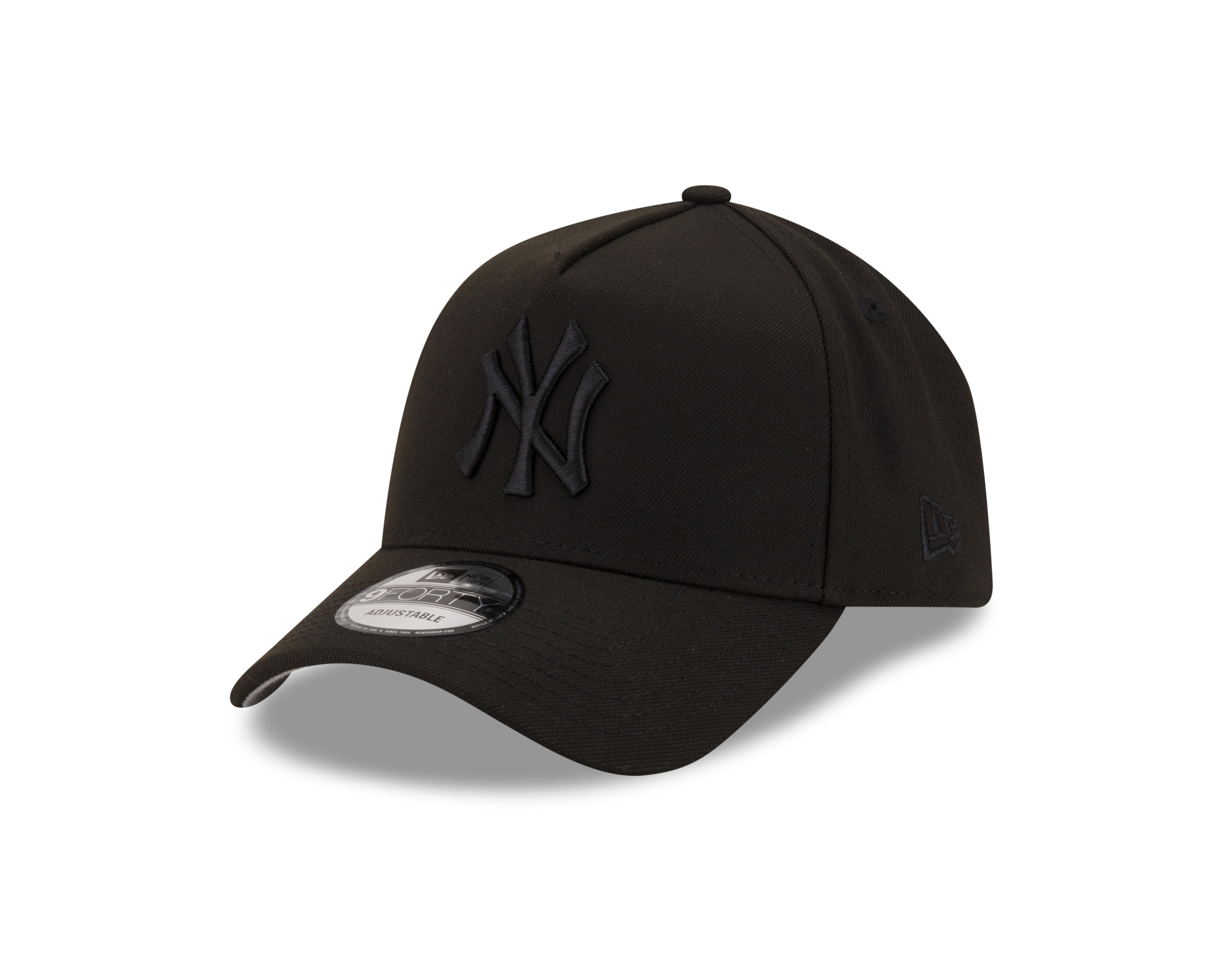 New Era - 9FORTY A-Frame Cap - New York Yankees - Black On Black World Series 1996 - Headz Up 