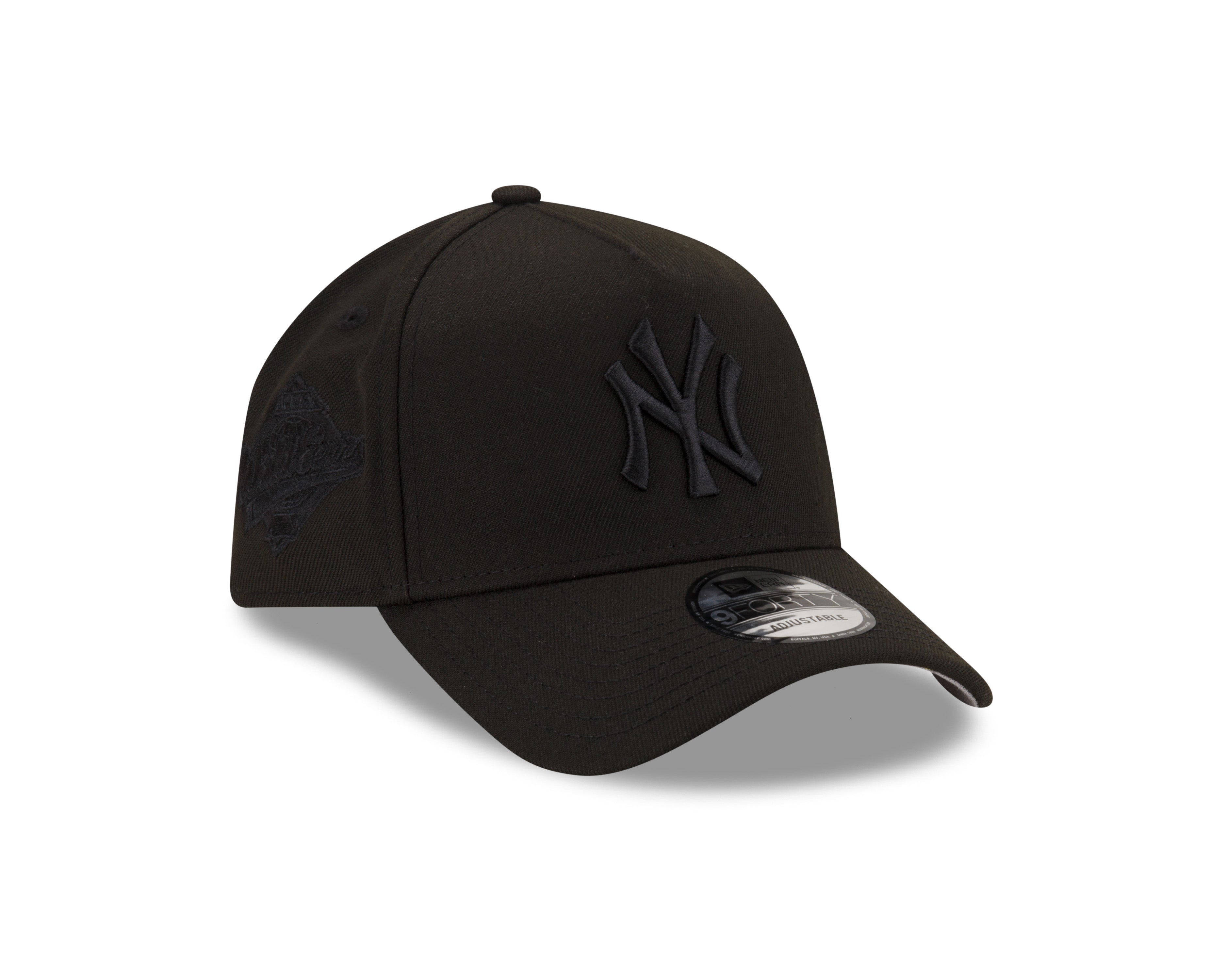 New Era - 9FORTY A-Frame Cap - New York Yankees - Black On Black World Series 1996 - Headz Up 