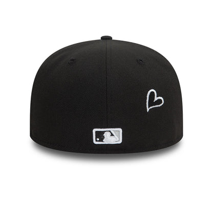 New Era - 59FIFTY Fitted Cap - Chicago White Sox - HEART - Black/Grey