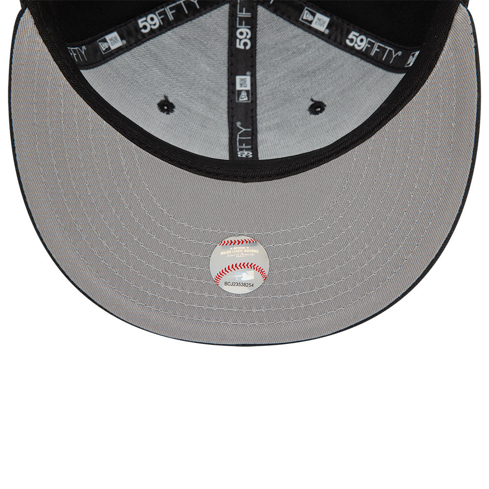 New Era - 59FIFTY Fitted Cap - Chicago White Sox - HEART - Black/Grey