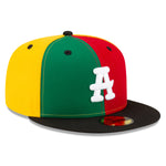 New Era - 59FIFTY - Atlanta Black Crackers - Negro League Museum - Red/Yellow/Green - Headz Up 