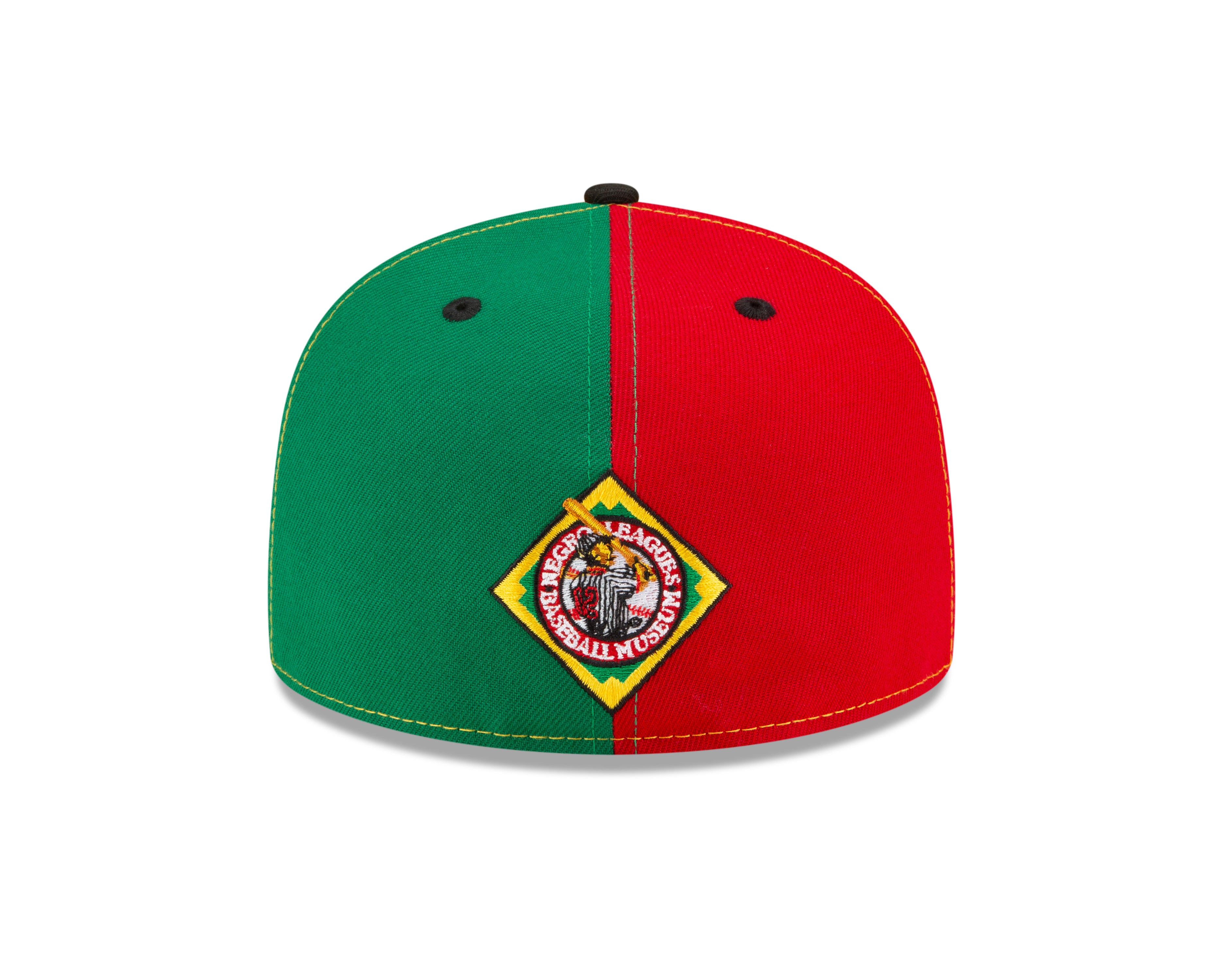 New Era - 59FIFTY - Atlanta Black Crackers - Negro League Museum - Red/Yellow/Green - Headz Up 