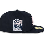 New Era - 59FIFTY Fitted Cap - Los Angeles Dodgers - 60th Anniversary - Navy/Pink - Headz Up 