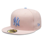 New Era - 59FIFTY Fitted -  New York Yankees Cooperstown - Pink Rouge/Light Blue UV - Headz Up 