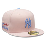 New Era - 59FIFTY Fitted -  New York Yankees Cooperstown - Pink Rouge/Light Blue UV - Headz Up 