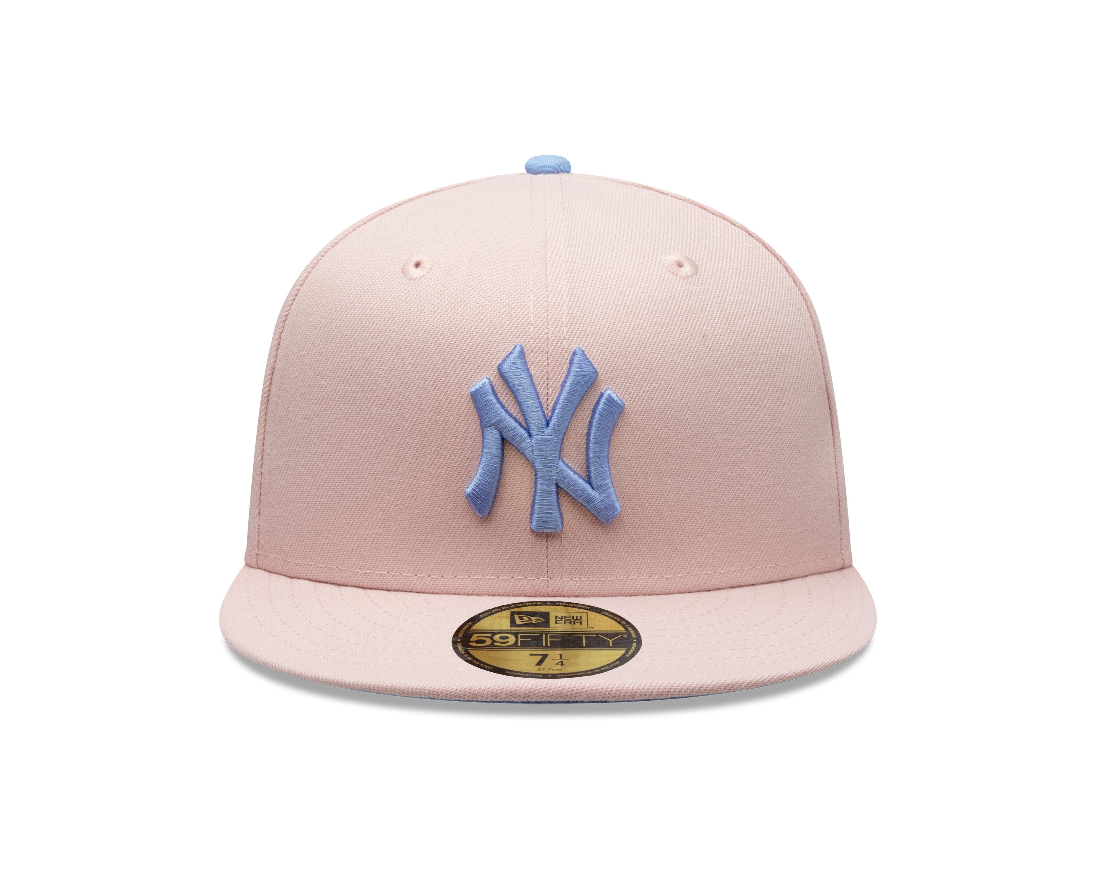 New Era - 59FIFTY Fitted -  New York Yankees Cooperstown - Pink Rouge/Light Blue UV - Headz Up 