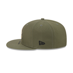 New Era - Atlanta Braves - 9FIFTY Snapback - ARMED FORCES - Olive - Headz Up 