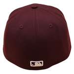 New Era - 59FIFTY Fitted - Atlanta Braves - Maroon/Grey UV - Headz Up 