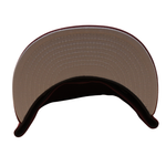 New Era - 59FIFTY Fitted - Atlanta Braves - Maroon/Grey UV - Headz Up 