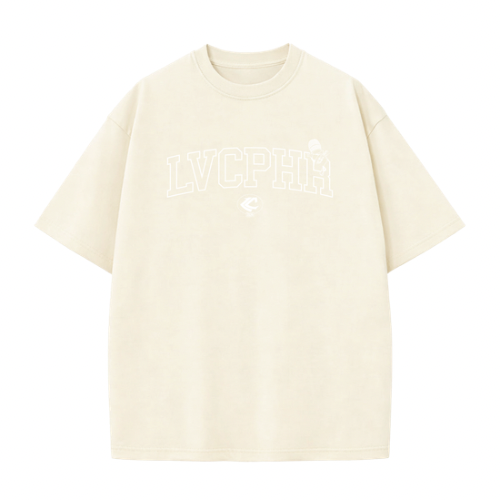 CHAPTER TWO - Live Cypher - Logo T-Shirt - Off White - Headz Up 
