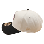 New Era - 9FORTY A-Frame Cap - New York Yankees - WS 2009 - Stone/Black/Pink - Headz Up 