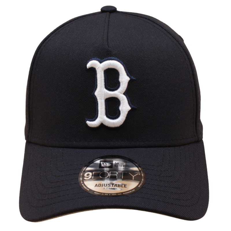 New Era - 9FORTY A-Frame Cap - Boston Red Sox - Navy - Headz Up 