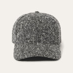 Stetson - Baseball Cap Donegal Wool - Black - Headz Up 
