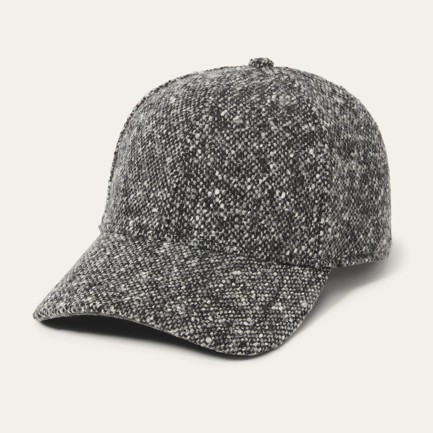 Stetson - Baseball Cap Donegal Wool - Black