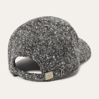 Stetson - Baseball Cap Donegal Wool - Black