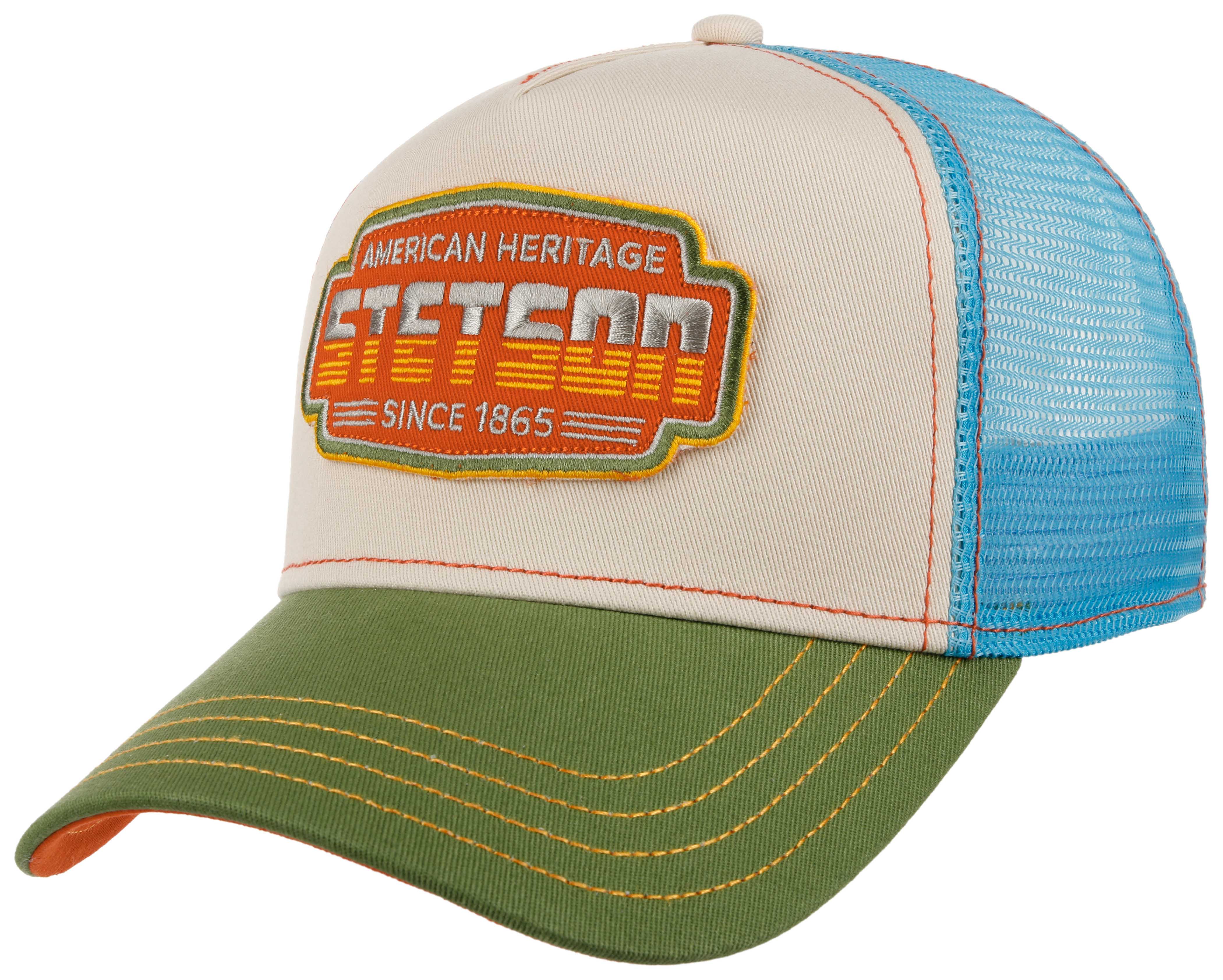 Stetson - Lightning Trucker Cap - Stone/Green/Blue - Headz Up 