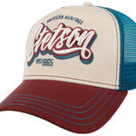 Stetson - One For All- Trucker Cap - Chrome/Maroon/Blue - Headz Up 