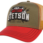 Stetson - Festival Live Loud- Trucker Cap - Olive/Red - Headz Up 