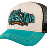 Stetson - Soundbox - Trucker Cap - Stone/Blue/Black - Headz Up 