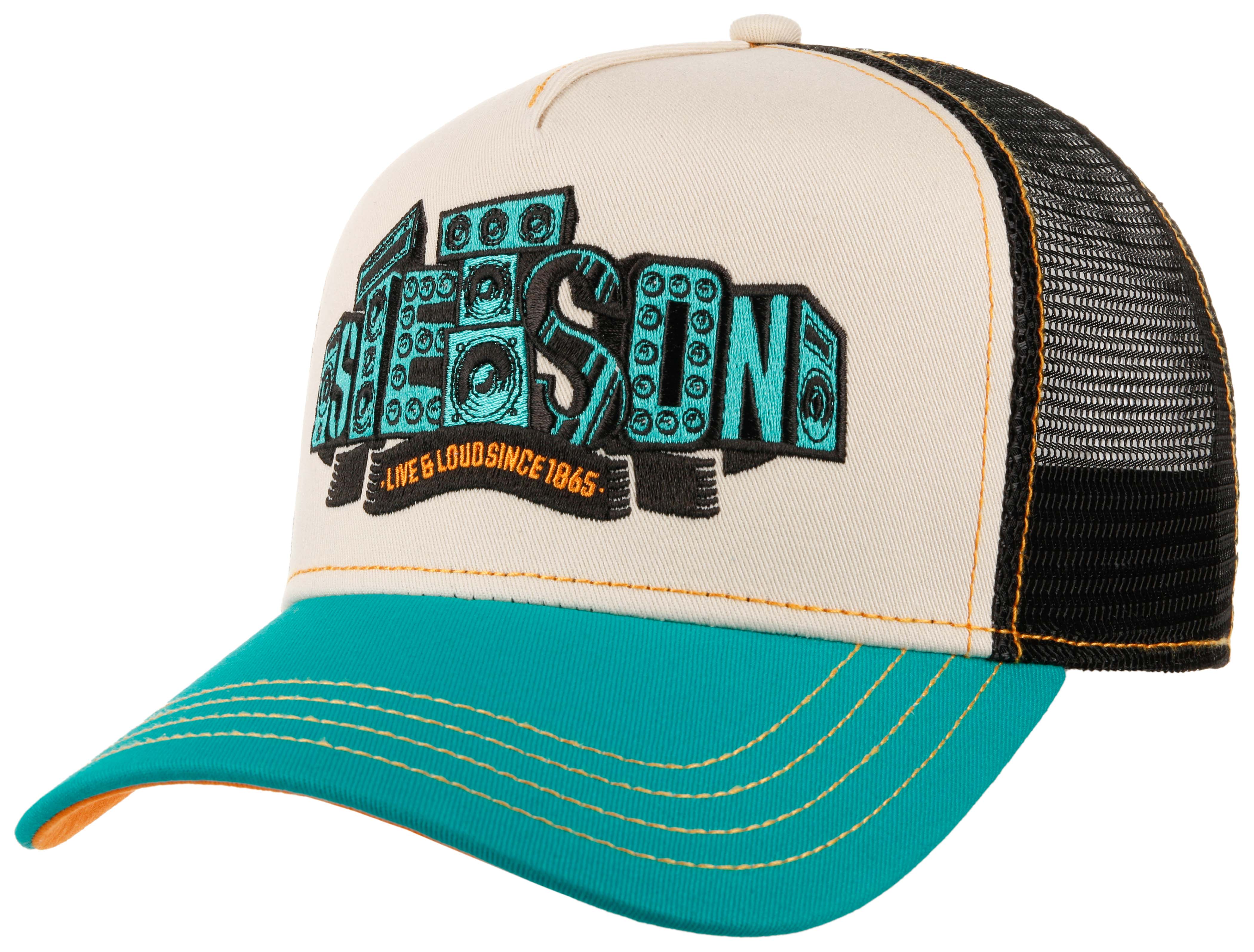 Stetson - Soundbox - Trucker Cap - Stone/Blue/Black - Headz Up 