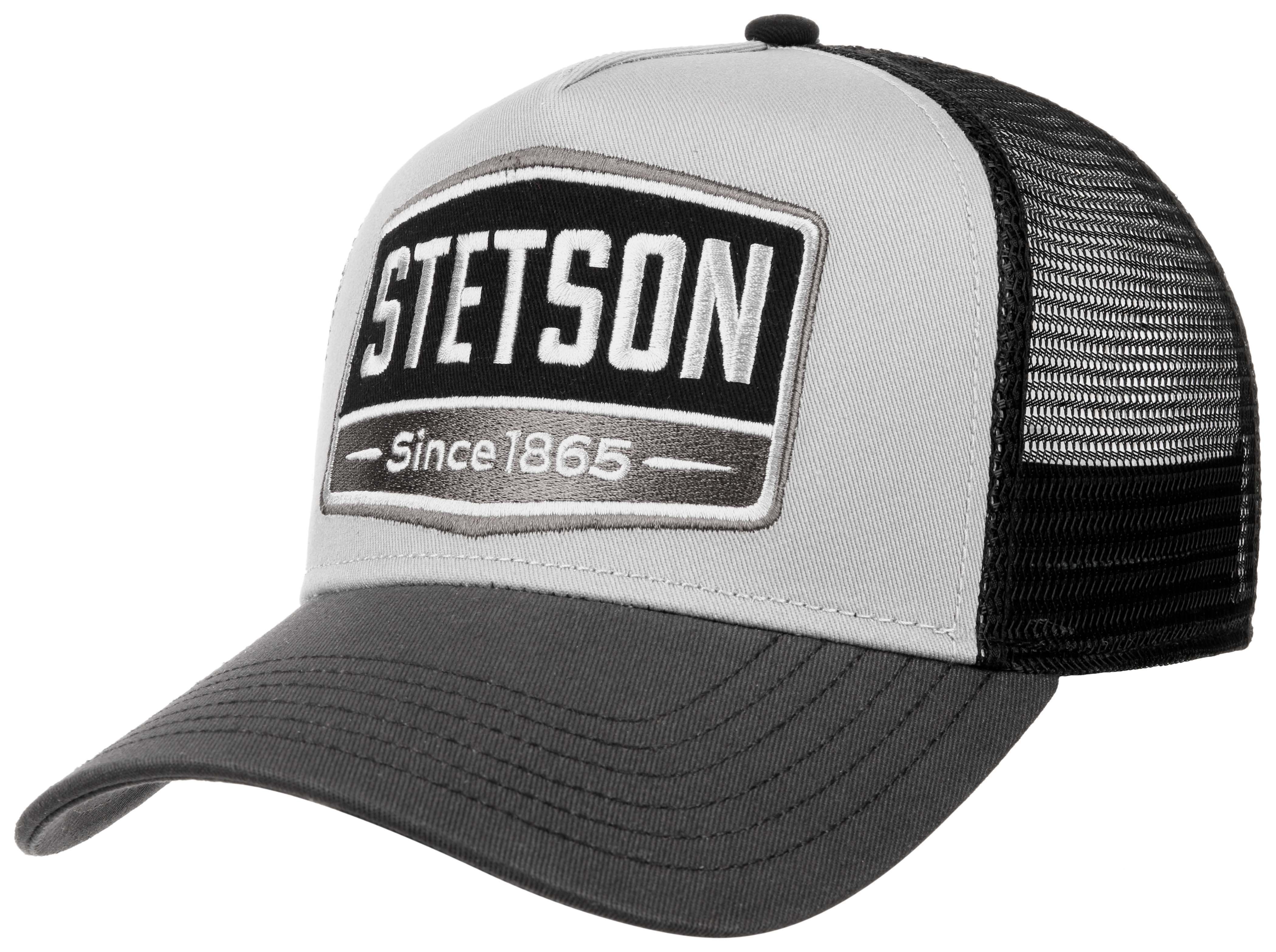 Stetson - Gasoline Trucker Cap - Grey/Black - Headz Up 