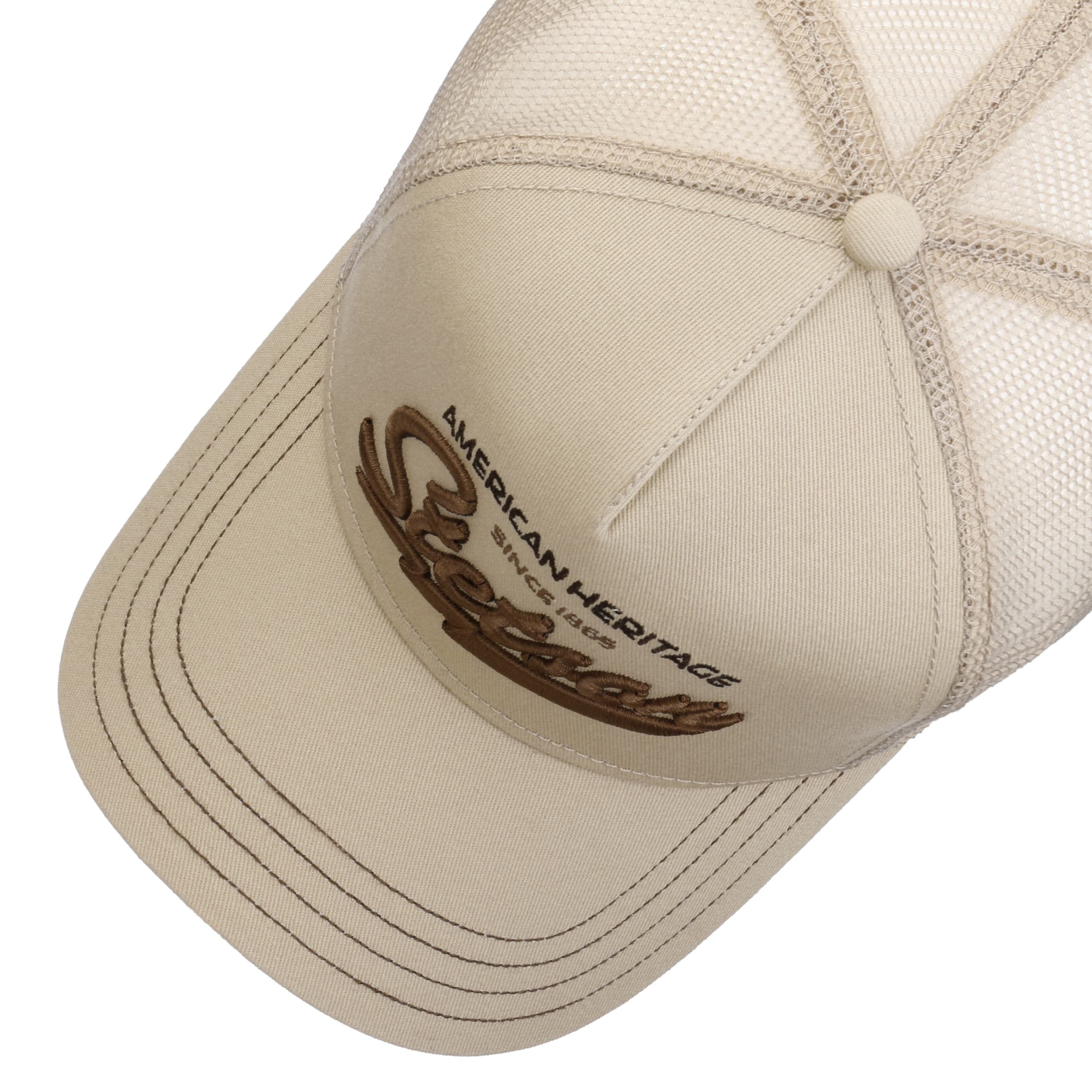Stetson American Heritage Classic Trucker Cap - Beige - Headz Up 