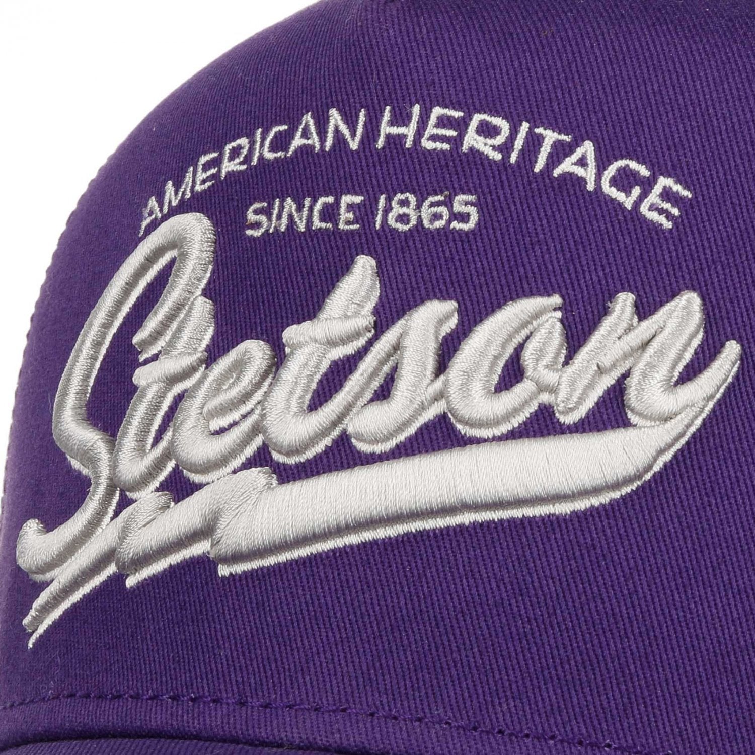 Stetson - American Heritage Classic Trucker Cap - Purple - Headz Up 