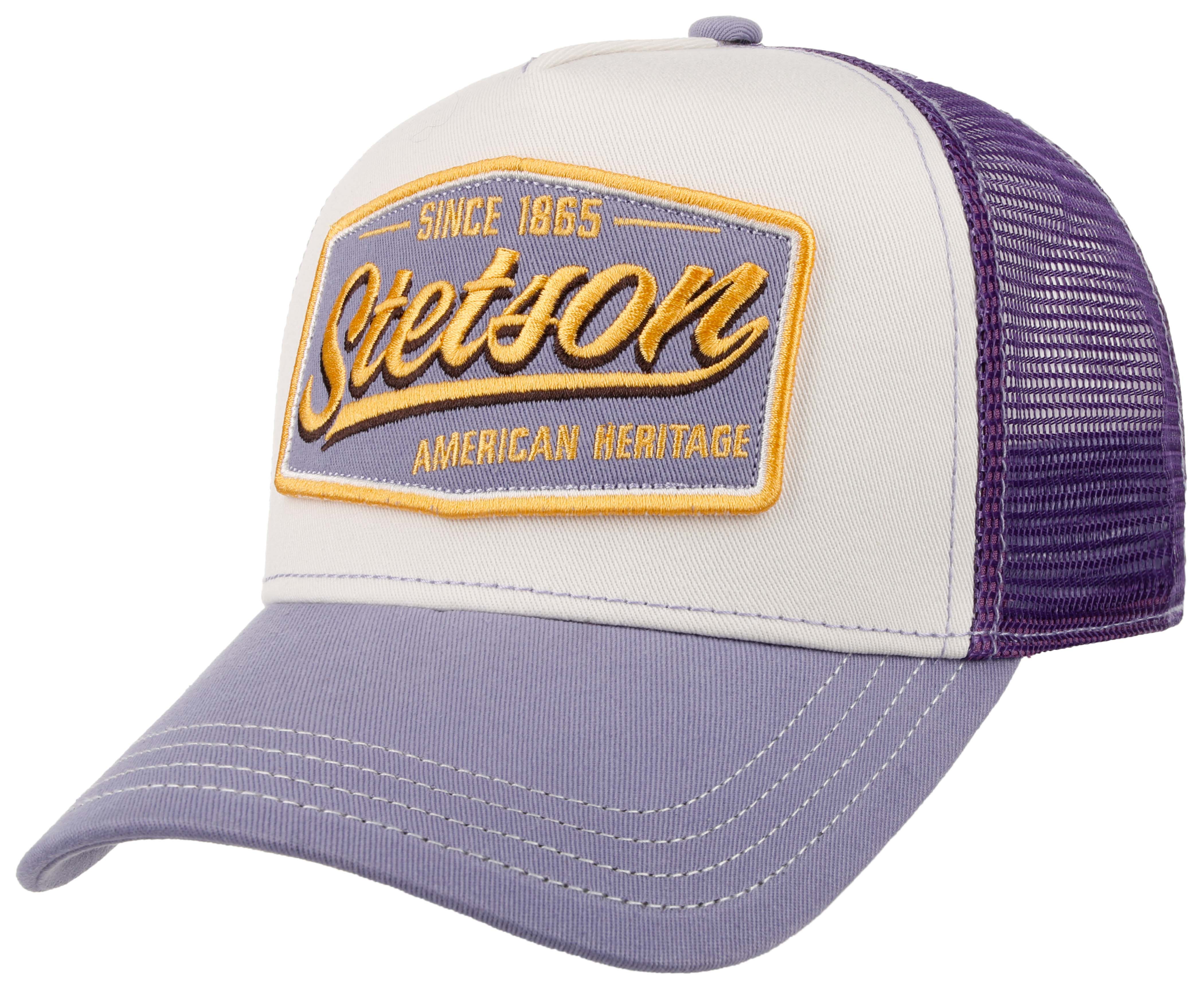 Stetson - Heritage Vintage Trucker Cap - Purple - Headz Up 