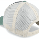 American Needle - Vermont Domino Trucker Cap - Ivory-Cool/Gray-Cedar - Headz Up 