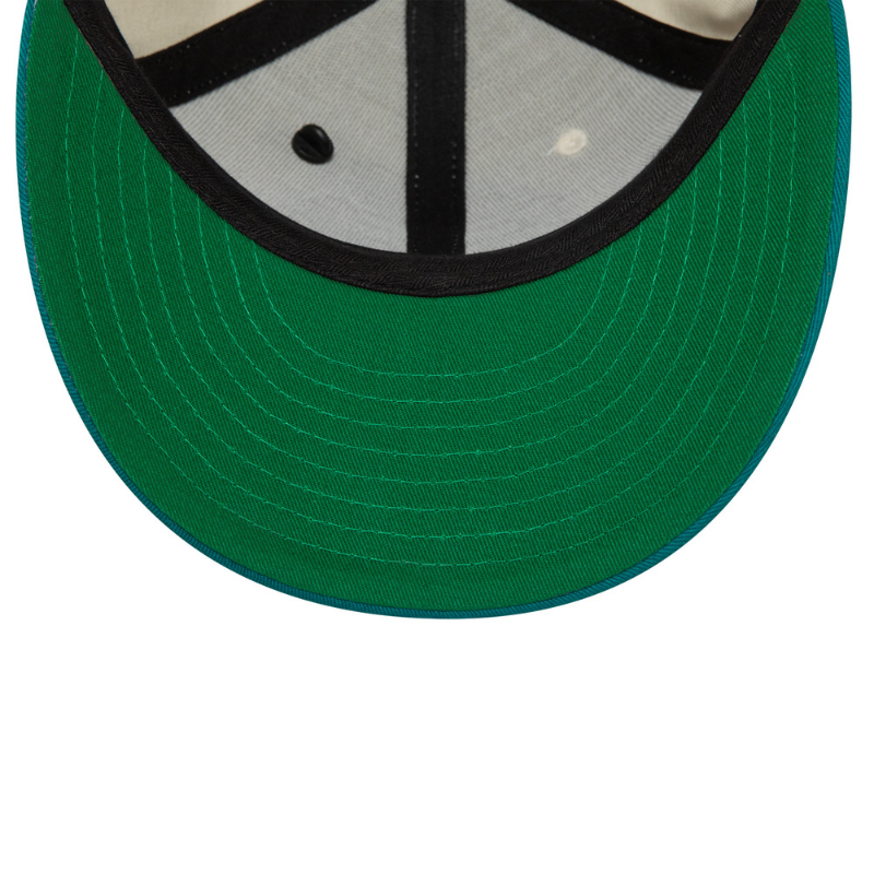 New Era - MLB Pin 59Fifty Low Profile Fitted - Anaheim Angels - Chrome/Teal - Headz Up 