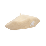 New Era - WMNS Wool Beret - New York Yankees - Light Beige - Headz Up 