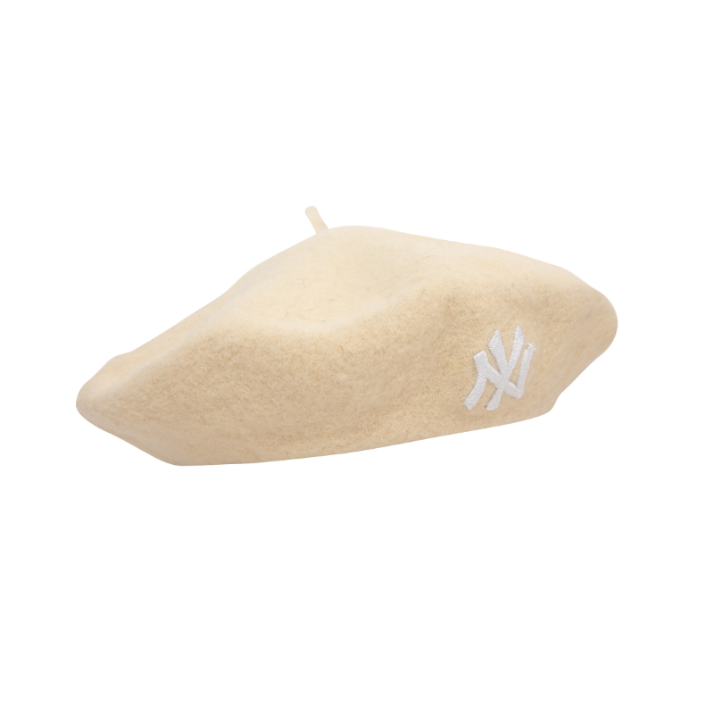 New Era - WMNS Wool Beret - New York Yankees - Light Beige