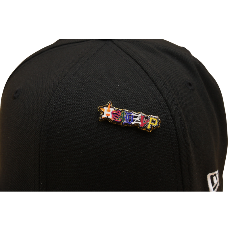 Headz Up - Cap Pin - "LETTERS" Logo - Multicolor - Headz Up 