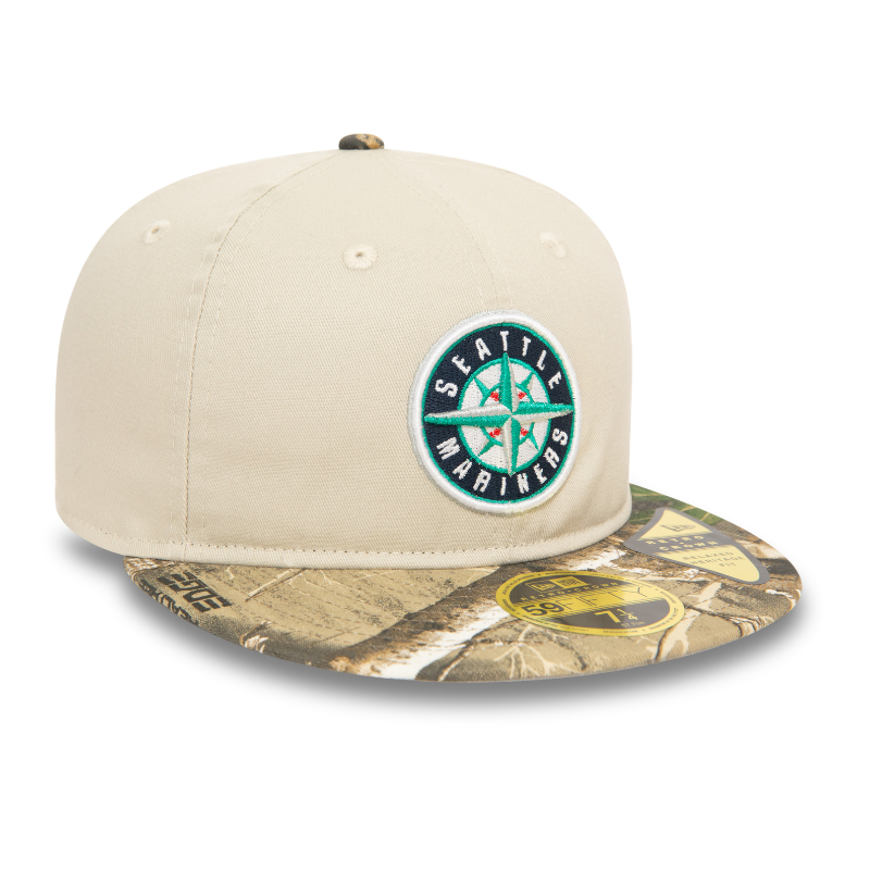 New Era - 59fifty Retro Crown - Seattle Mariners - Real Tree Camo - Headz Up 