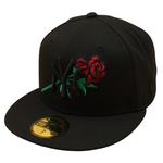 New Era - 59FIFTY - New York Yankees - BIG ROSE - Black/Black - Headz Up 