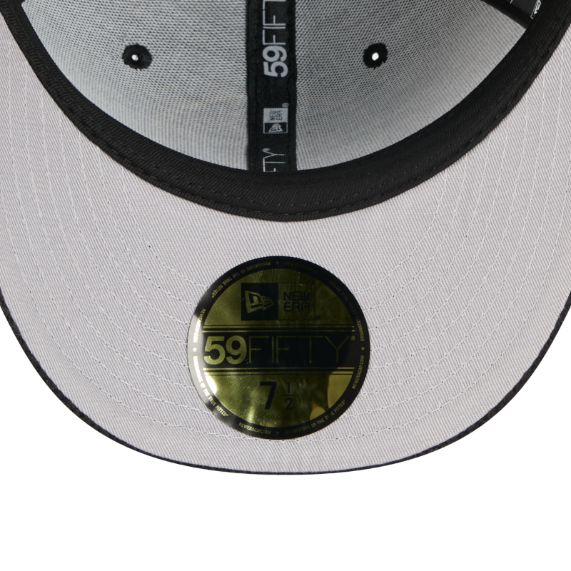 New Era - 59FIFTY Fitted Cap - Chicago Blackhawks - CHENILLE POP - Black - Headz Up 