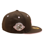 New Era - New York Yankees Cooperstown 59Fifty Fitted 100th Anniversary - Walnut/Pink - Headz Up 