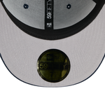 New Era - 59FIFTY Fitted Cap - Atlanta Braves Cooperstown - CHENILLE POP - Navy - Headz Up 