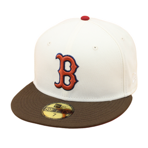 New Era - Boston Red Sox 59Fifty Fitted - Chrome/Walnut - Headz Up 