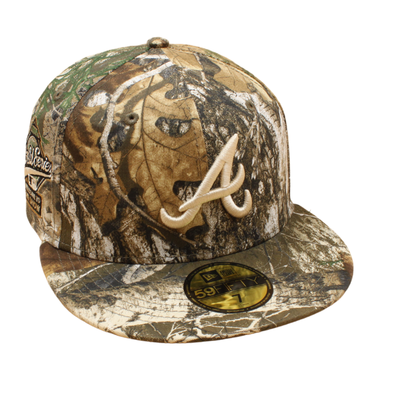 New Era - 59FIFTY Fitted -  Atlanta Braves Cooperstown - 1995 WS - Real Tree - Headz Up 