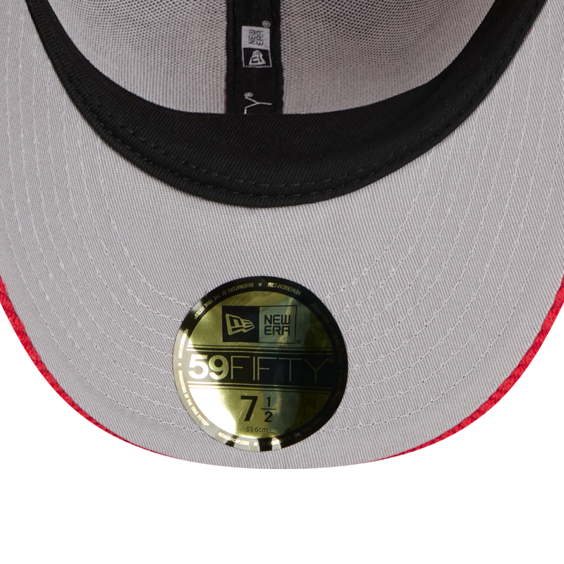New Era - 59FIFTY Fitted Cap - Chicago Blackhawks - CHENILLE POP - Red - Headz Up 
