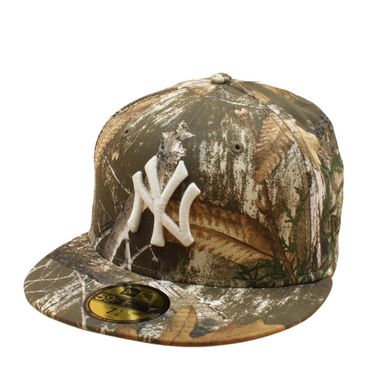 New Era - 59fifty Fitted Cap - New York Yankees - World Series 1999 - Real Tree Camo - Headz Up 
