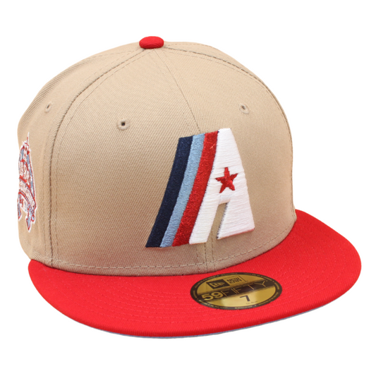 New Era - Houston Astros Cooperstown 59Fifty Fitted  All Star Game 1986 - Camel/Scarlet - Headz Up 