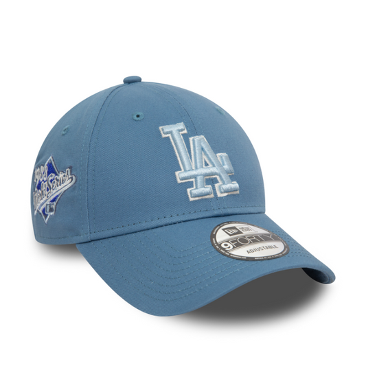 New Era - MLB Patch Los Angeles Dodgers - 9forty Baseball Cap - Blue - Headz Up 