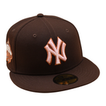 New Era - 59FIFTY - New York Yankees Cooperstown - World Series 1999 - Burnt Wood/Pink Outline - Headz Up 
