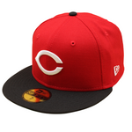 New Era - 59FIFTY - Cincinnati Reds - World Series 1975 - Red/Black Green/UV - Headz Up 